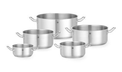 HENDI Bratentopf - ohne Deckel, Kitchen Line, 1,5L, 160x(H)75mm