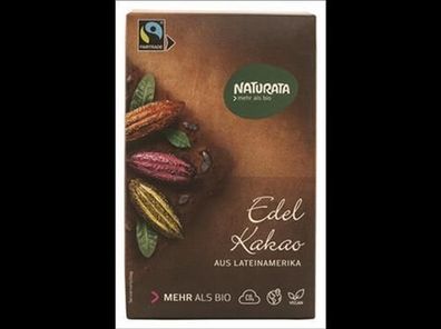 Naturata 3x Edelkakao aus Lateinamerika 125g