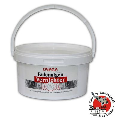 Osaga Fadenalgenentferner 3 Kg für 90 Qbm