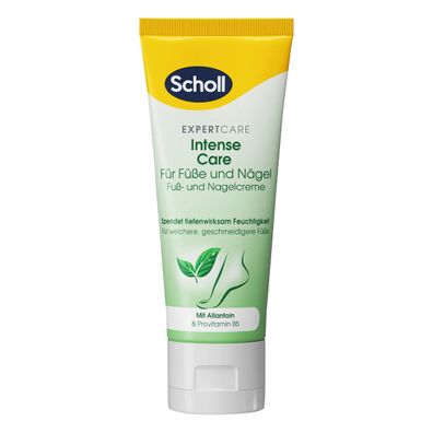 Scholl reichhaltige Fuß und Nagelcreme für sehr trockene Haut 75ml