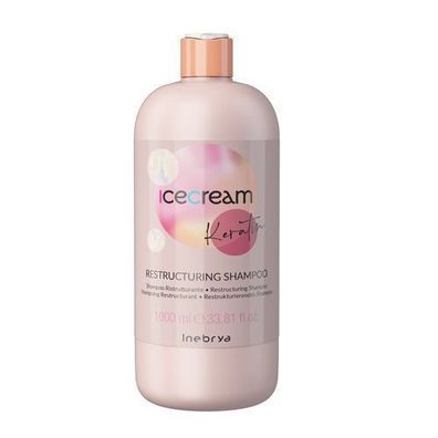 Inebrya Ice Cream Keratin Shampoo, 1000ml