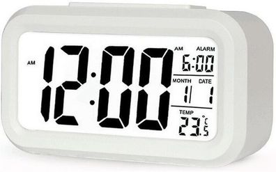 Digitaler Wecker LED Digitaluhr Wanduhr Dual Alarm Snooze Zeit Schlafzimmer Retoo