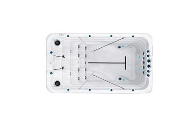 Passion Spas by Fonteyn Whirlpool SwimSpa Fitness 1 Deep | 400 x 228 x 152