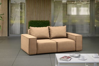 Gartenmöbel set, sofa für den Garten Terrasse, SONNE den Hof, gemütliche Capucino