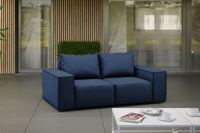 Gartenmöbel set, sofa für den Garten Terrasse, SONNE den Hof, gemütliche Marineblau