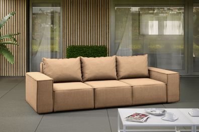 Gartenmöbel sofa SONNE für den Garten, die Terrasse, den Hof, gemütliche Capucino