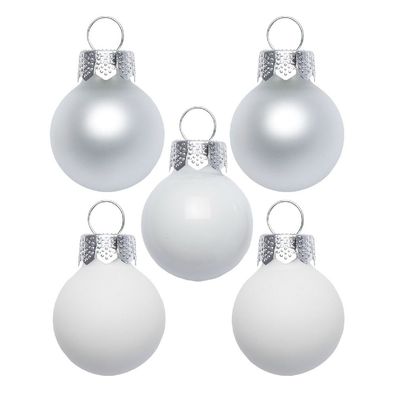 Mini-Kugeln 25 Stk 2cm Just White