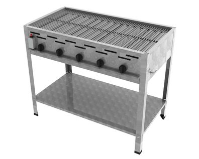 ChattenGlut Gastrobräter 5-flammig 22,5kW mit Rost