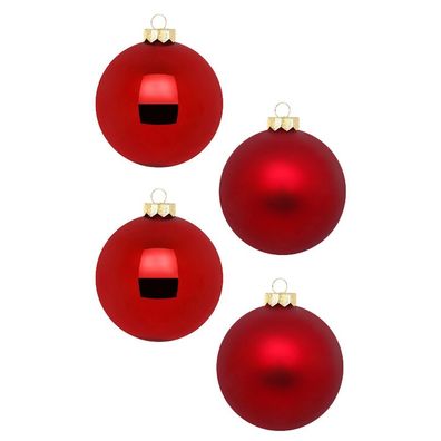 Weihnachtskugeln 12 Stk 8cm Chianti