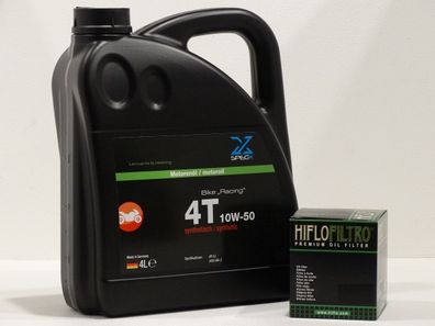 Ducati Diavel 1200, Carbon 1200 Bj:16-18, 4Ltr.10W50, l- u. Ölfilter