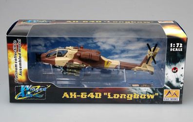 Easy Model 1:72 37032 AH-64D Israeli Air force No.966