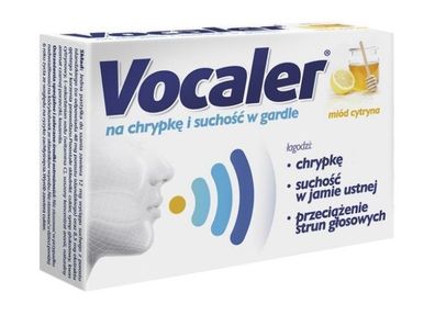 Vocaler Zitronen-Honig, 12 Lutschtabletten, Aflofarm