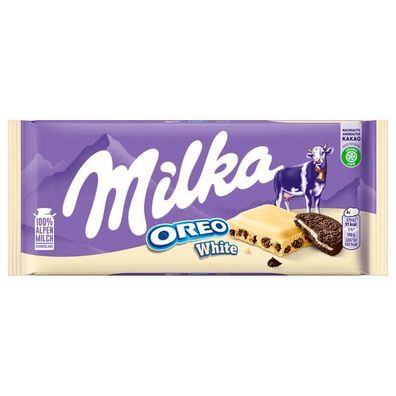 Milka Oreo White 22x 100 g / Tafel