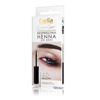 Delia Augenbrauen Experte Express Henna 6 ml, Bräunlich