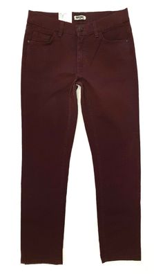 ANGELS Cicina Damen Jeans Gerades Bein Gr.38 Short weinrot 79,95 € NEU
