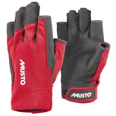 Musto, Segelhandschuh Essential Sailing Glove 2.0 S/F, Rot