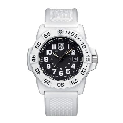 Luminox Navy SEAL Taucheruhr XS.3507. WB weiss-schwarz 45 mm, 20ATM