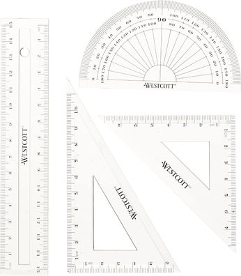 4-teiliges Mathe-Set – Präzision für den Schul- & Büroalltag! Default Title