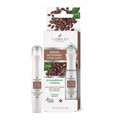 Floslek Arnika- und Koffein-Augen- und Konturgel, 15 ml