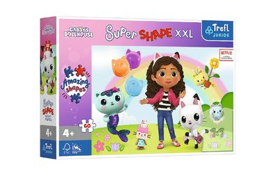 Gabby's Dollhouse Puzzle – 60-teiliges Kinderpuzzle für kleinen Puzzlespaß