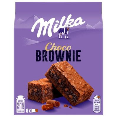 Milka Choco Brownie - 6 Mini Kuchen - Schokolade 13x150 g Pg