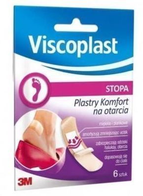 Plastry Viscoplast Stopa Komfort Mix 6 Stück