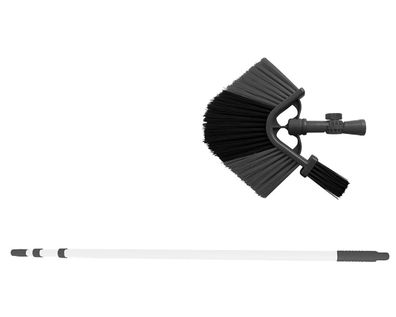 Michelino Clean Home Dreiecksbesen mit Teleskopstiel – Flexibel und effektiv