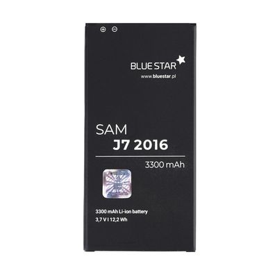 Bluestar Akku Ersatz Samsung Galaxy J7 2016 J710F Dual SIM 3300 mAh EB-BJ710CBE