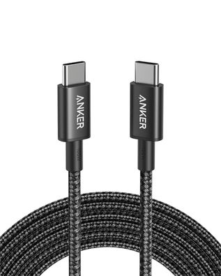 USB C Kabel – 100W Schnellladen & ultimative Flexibilität! Black / 1,8M+1,8M