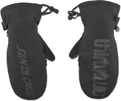 Thirtytwo Handschuhe Santa Cruz Corp Mitt black - Größe: S/M