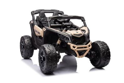 Elektro Kinderauto Buggy DK-CA003 Khaki lackiert 24V 2Sitzer