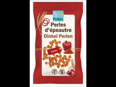 Pural Dinkel Perlen Paprika 125g