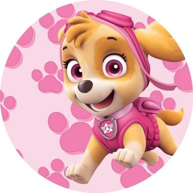 Tortenaufleger Paw Patrol Tortenaufleger aus Premium Fondantpapier Rund