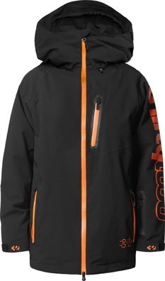 Thirtytwo Kids Snow Jacke Grasser Insulated black/orange - Größe: L