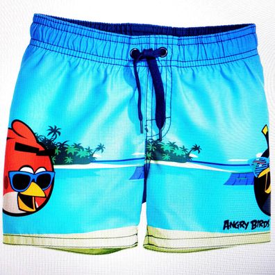 H&M Angry Birds Jungen Badeshorts Badehose Gr.98/104 NEU