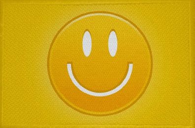 Aufnäher Smily Motiv Nr. 71 Flagge Patch 9 x 6 cm