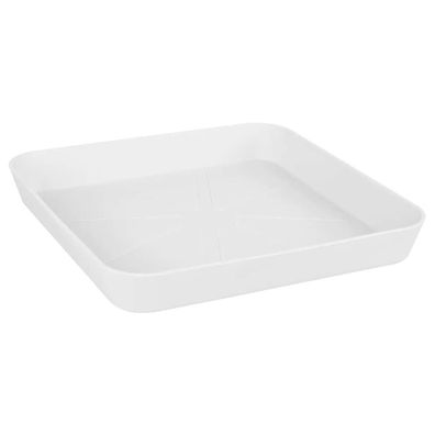elho® Loft Untersetzer Weiß 22 cm quadratisch - Kunststoff