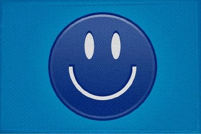 Aufnäher Smily Motiv Nr. 74 Flagge Patch 9 x 6 cm