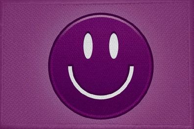 Aufnäher Smily Motiv Nr. 76 Flagge Patch 9 x 6 cm