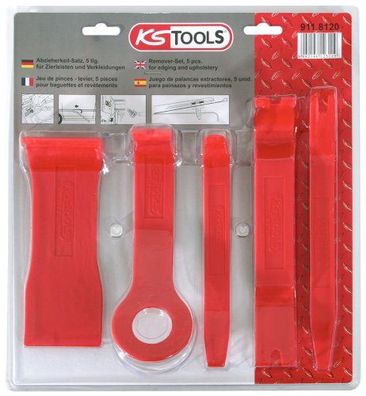 KS-TOOLS Demontagekeilsatz Spezialkunststoff, Ansa 5-tlg