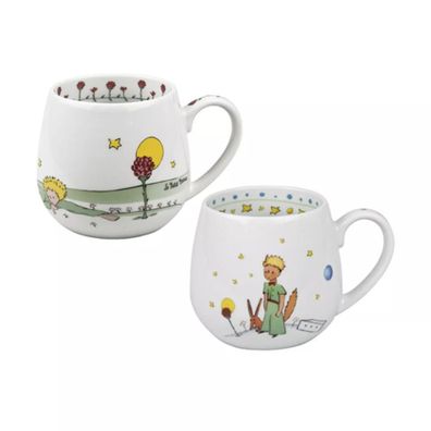 Könitz Becher Set Kaffee Becher Kaffee Tassen Porzellan"Der kleine Prinz" 2er - Set