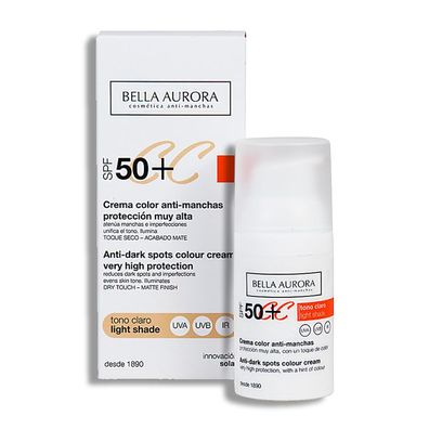 Bella Aurora Suncare Cream Color Tono Clair Spf50 + 30Ml