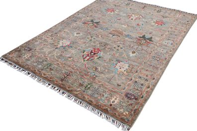 Teppich Orient Ziegler Ariana Khorjin 150x200 cm 100% Wolle Handgeknüpft Rug