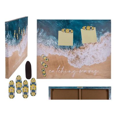 Bedruckte Magnettafel, Catching Waves,