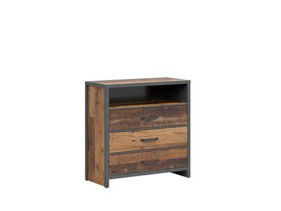 Kommode mit Schubladen Weston - Schubladenschrank - Sideboard - Braun