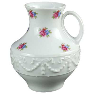 Royal Porzellan KPM Vase mit Henkel Blumenvase Handarbeit H 12 cm