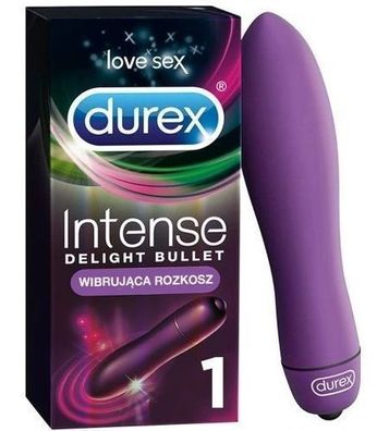 Durex Intense Delight Bullet Mini Vibrator mit 10 Vibrationsstufen