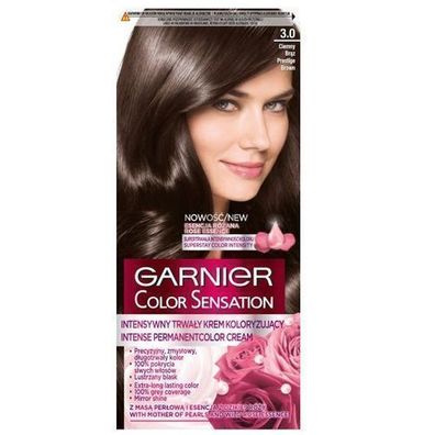 Garnier Color Sensation Dunkelbraun Kremfarbe 3.0