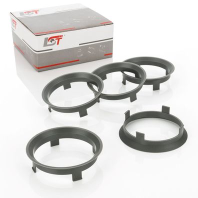 5x Zentrierring Distanzring FÜR Alufelgen - GRÖßE Ø 60,1 mm - Ø 57,1 mm * NEU*