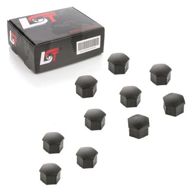 10x Radschraubenkappen 17 mm schwarz für MAZDA HONDA TOYOTA SUZUKI Mitsubishi